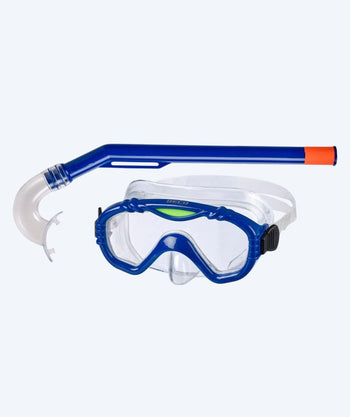 Beco Combo Schnorchelset für Kinder (Ab 4 Jahren) - Sealife - Dunkelblau
