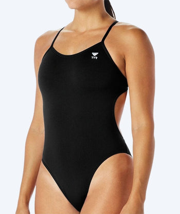 TYR Badeanzug für Damen - Durafast Elite Cut - Schwarz