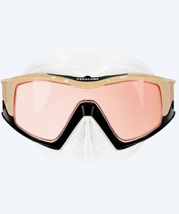 Aqualung Tauchmasken für Erwachsene - Vita - Beige/schwarz