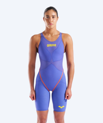 Arena Wettkampf Badeanzug für Damen - Carbon Glide - Future Dusk/Koralle (Limited 2025)