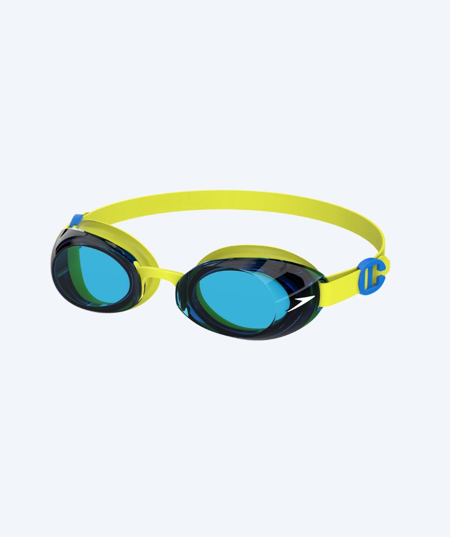 Speedo Schwimmbrille für Kinder (6-14) - Jet 2.0 - Gelb/Blau