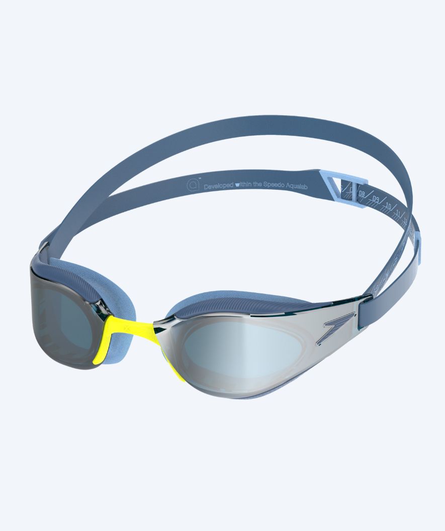 Speedo Elite Schwimmbrille - Fastskin Hyper Elite Mirror - Blau/silber
