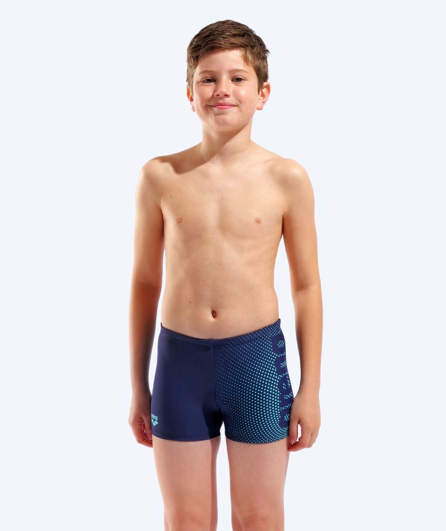 Arena quadratische Badehose für Jungen - Dim Light - Dunkelblau