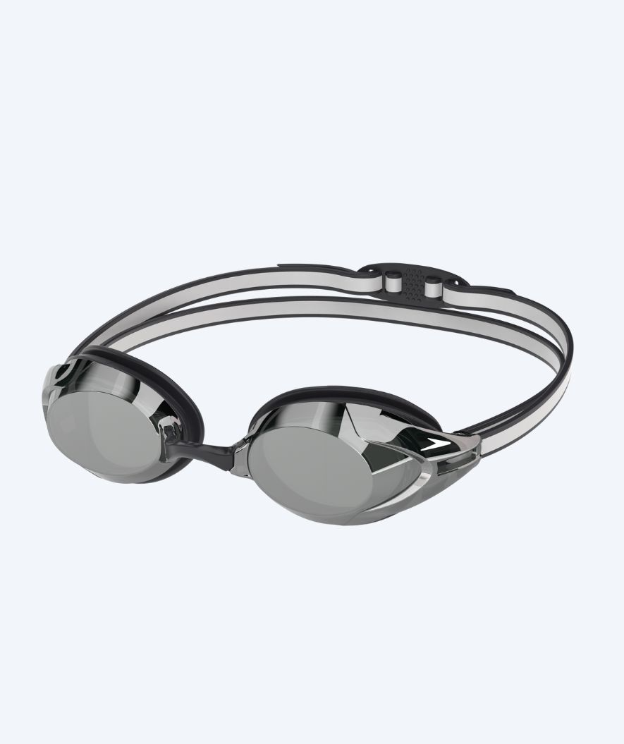 Speedo Elite Schwimmbrillen - Vanquisher 3.0 Mirrored - Schwarz/Silber