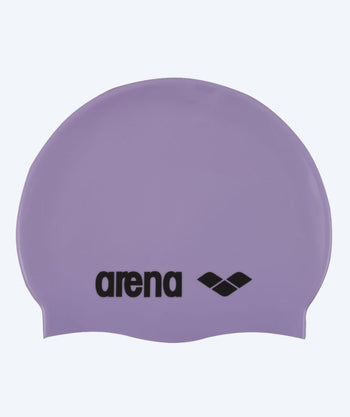 Arena Badekappe - Classic Silicone - Lila/Schwarz
