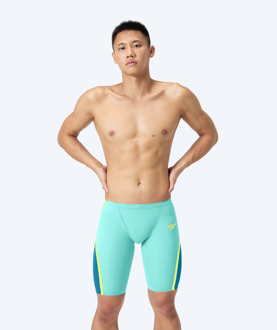 Speedo Wettkampf Badehose für Herren - LZR Pure Intent 2.0 - Hellblau/Dunkelblau