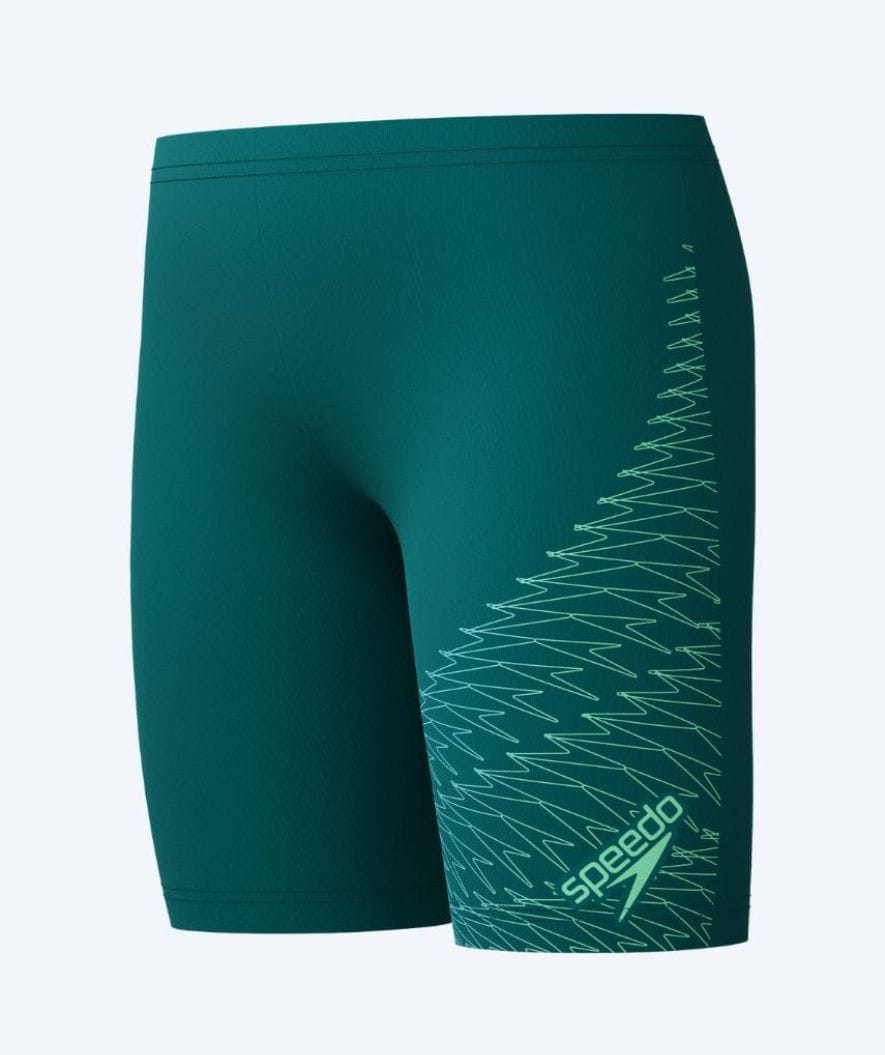 Speedo lange Badehose für Jungen - Medley Logo - Grün