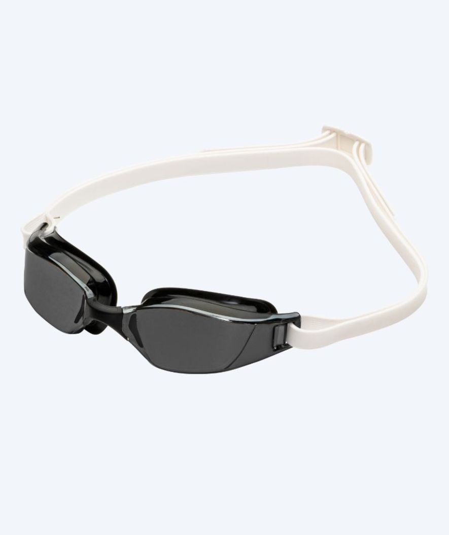 Aquasphere Wettkampf Schwimbrille - Xceed A1 - Weiss/Schwarz (Smoke Scheiben)