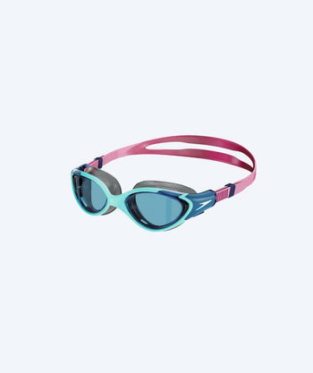 Speedo Schwimmbrille fürs Training für Damen - Biofuse 2.0 - Blau/rosa