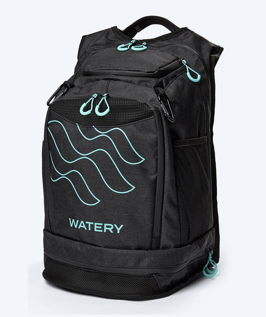 Watery Schwimmtasche - Viper Elite 45L - Schwarz/hellblau