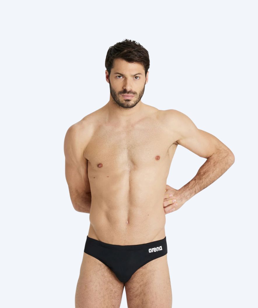 Arena Badehose für Herren - Team Solid - Schwarz