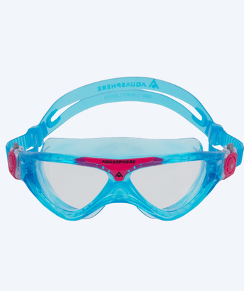 Aquasphere Schwimmmaske für Junior (Ab 3 Jahren) - Vista - Klar/rosa
