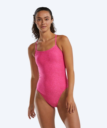 TYR Badeanzug für Damen - Durafast Elite Lapped - Hellrosa