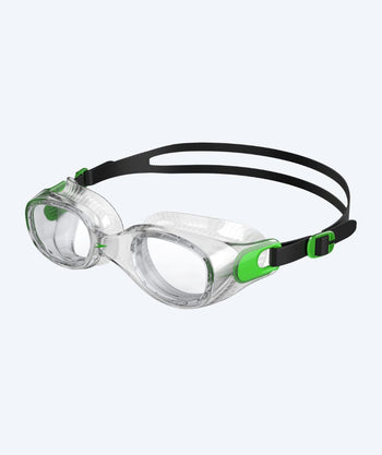 Speedo Schwimmbrille für Freizeitschwimmer - Futura Classic - Grün/Klar