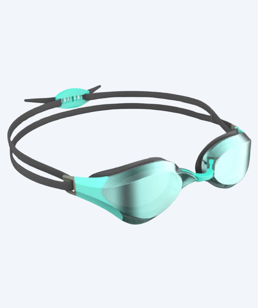 Watery Elite Schwimmbrillen - Rattle Pro Mirror - Grün/Grün