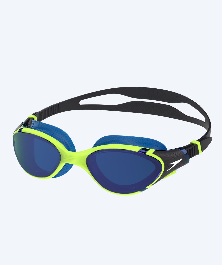Speedo Schwimmbrille fürs Training - Biofuse 2.0 Mirror - Grün/dunkelblau