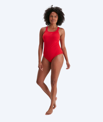 Speedo Badeanzug für Damen - Essential Medalist - Rot