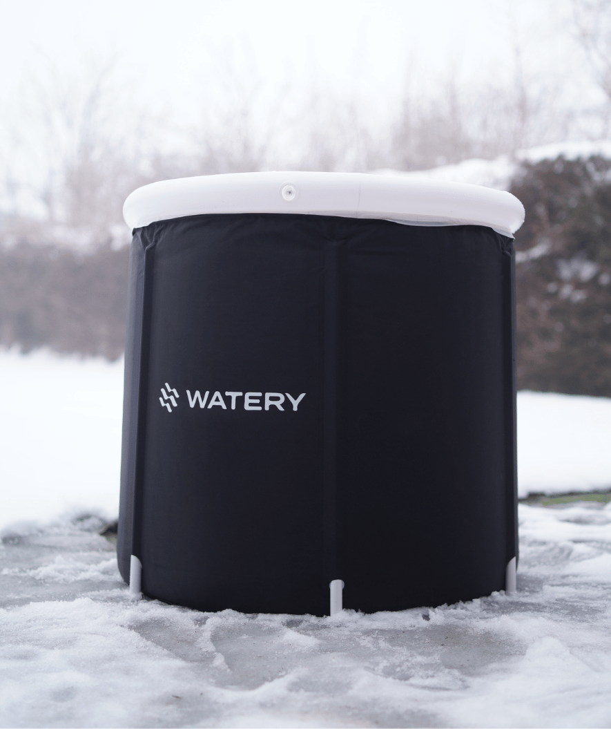 Watery aufblasbares Eisbad - Hero - Schwarz