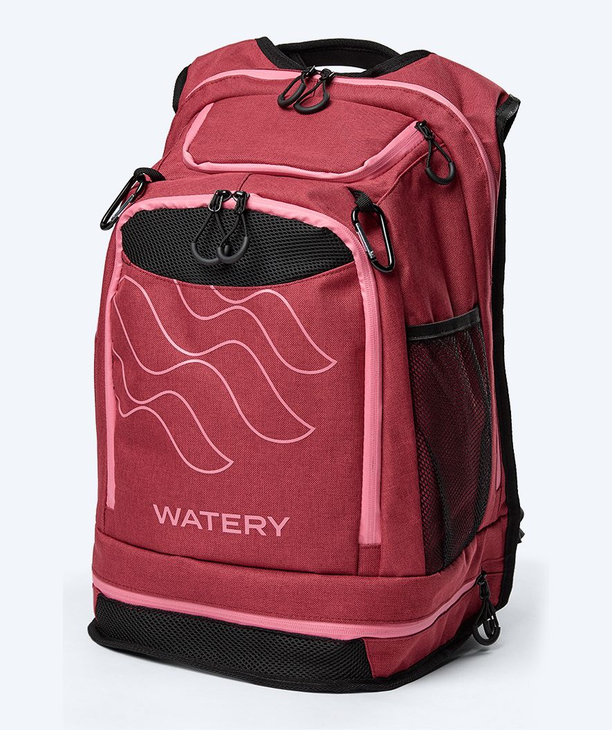 Watery Schwimmtasche - Viper Elite 45L - Rot/rosa