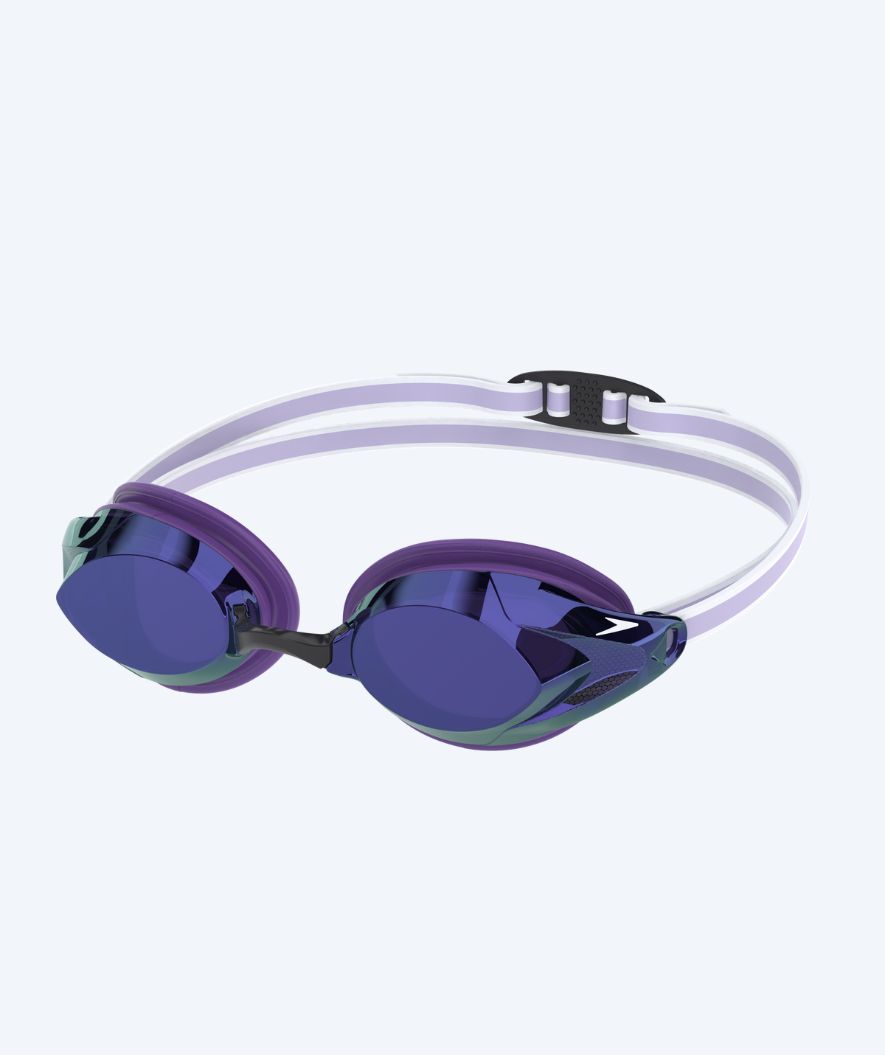 Speedo Elite Schwimmbrillen für Damen - Vanquisher 3.0 Mirrored - Lila