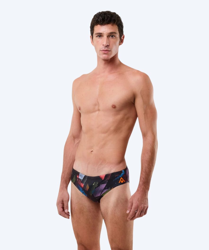 Aquasphere Badeslip für Herren - Essential - Schwarz/mehrfarbig