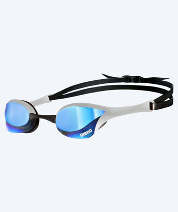 Arena Elite Schwimmbrillen - Cobra Ultra SWIPE Mirror - Weiss/Blau