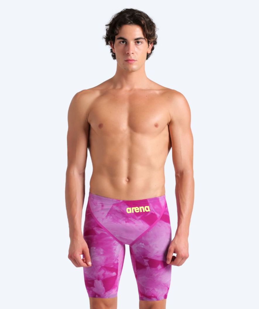 Arena Wettkampf Badehose für Herren - Carbon Glide - Hellrosa