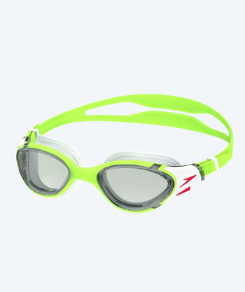 Speedo Schwimmbrille für Freizeitschwimmer - Biofuse 2.0 - Grün/Silber
