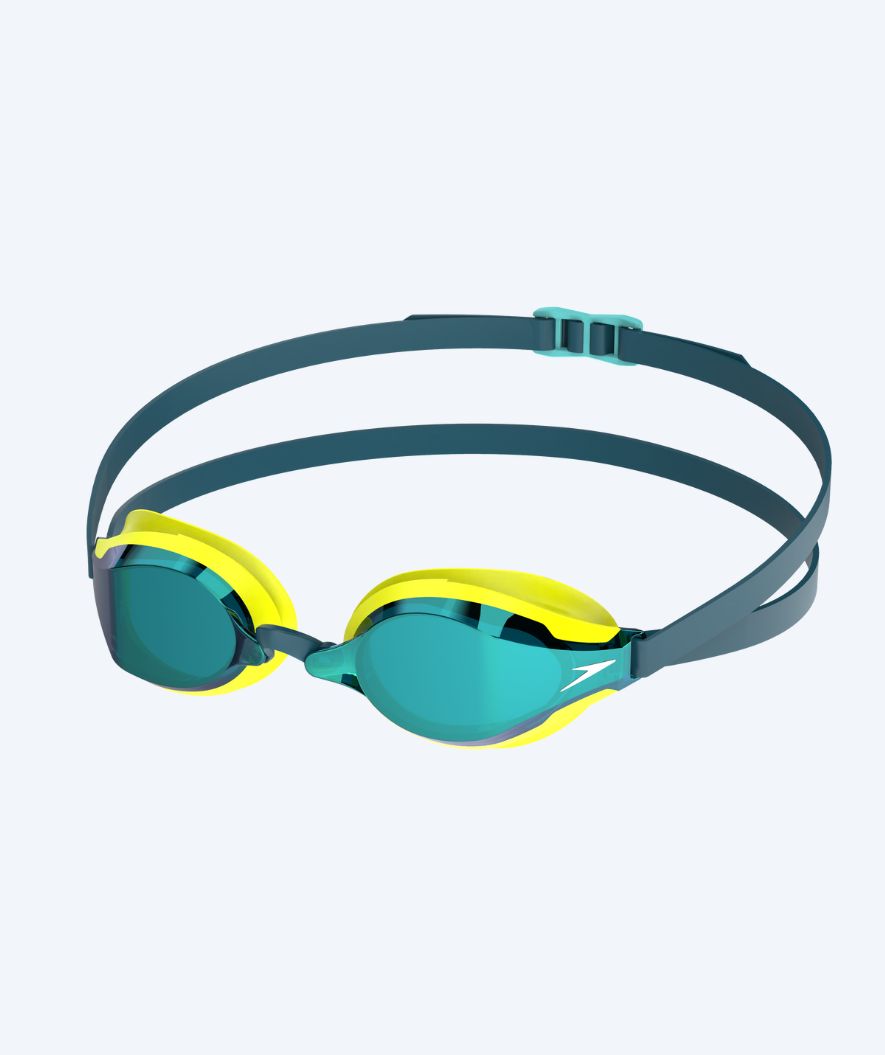 Speedo Elite Schwimmbrille - Fastskin Speedsocket 2 Mirror - Gelb/grün