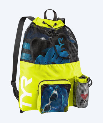 TYR Netzbeutel zum Schwimmen - Big Mesh Mummy 40L - Gelb