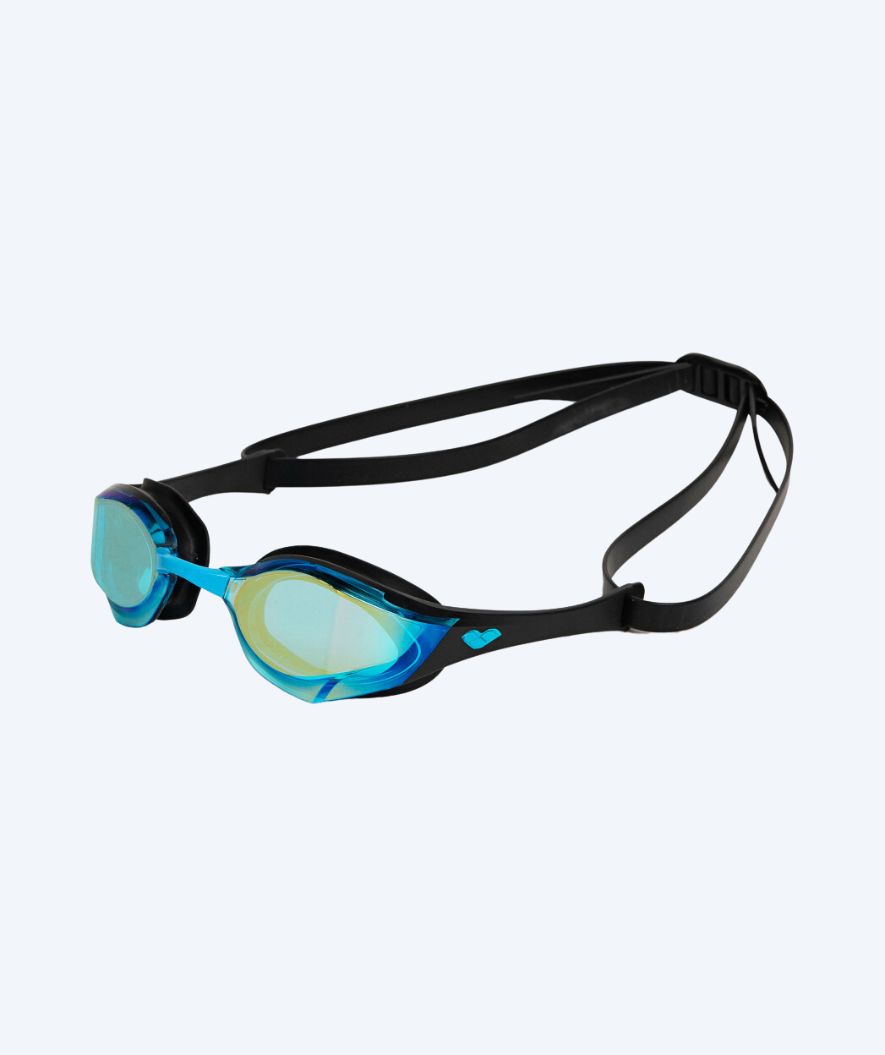 Arena Elite Schwimmbrillen - Cobra Edge SWIPE Mirror - Schwarz/Blau