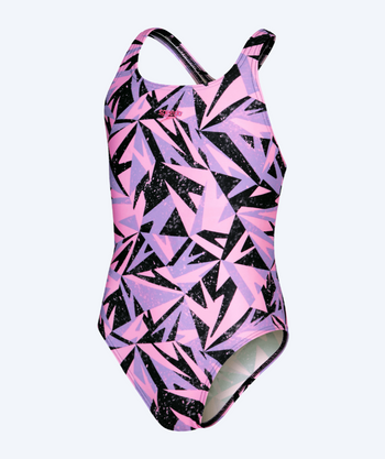 Speedo Badeanzug für Mädchen - Hyperboom Medalist - Blau/rosa