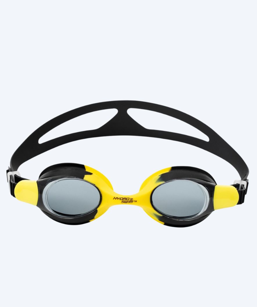 Bestway Schwimmbrille für Kinder (Ab 7 Jahren) - Hydro Swim - Schwarz/gelb