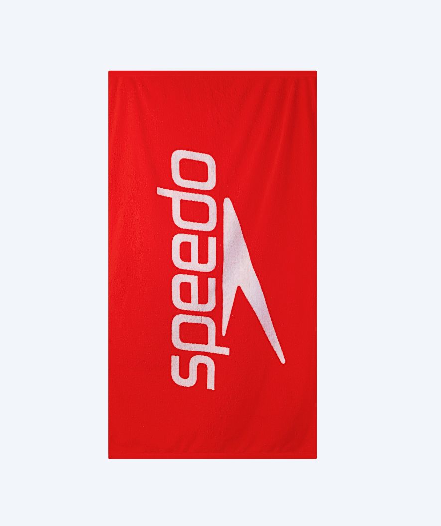 Speedo Badetuch - Logo - Rot/Weiss