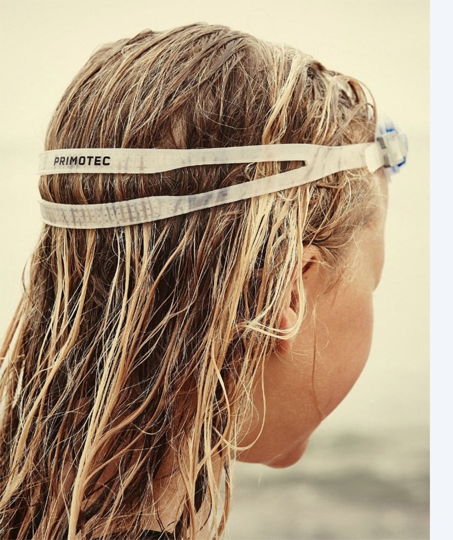 Primotec kurzsichtige Schwimmbrille für Kinder (3-12) - (-1.5) bis (-6.0) - Schwarz (Smoke Scheiben)