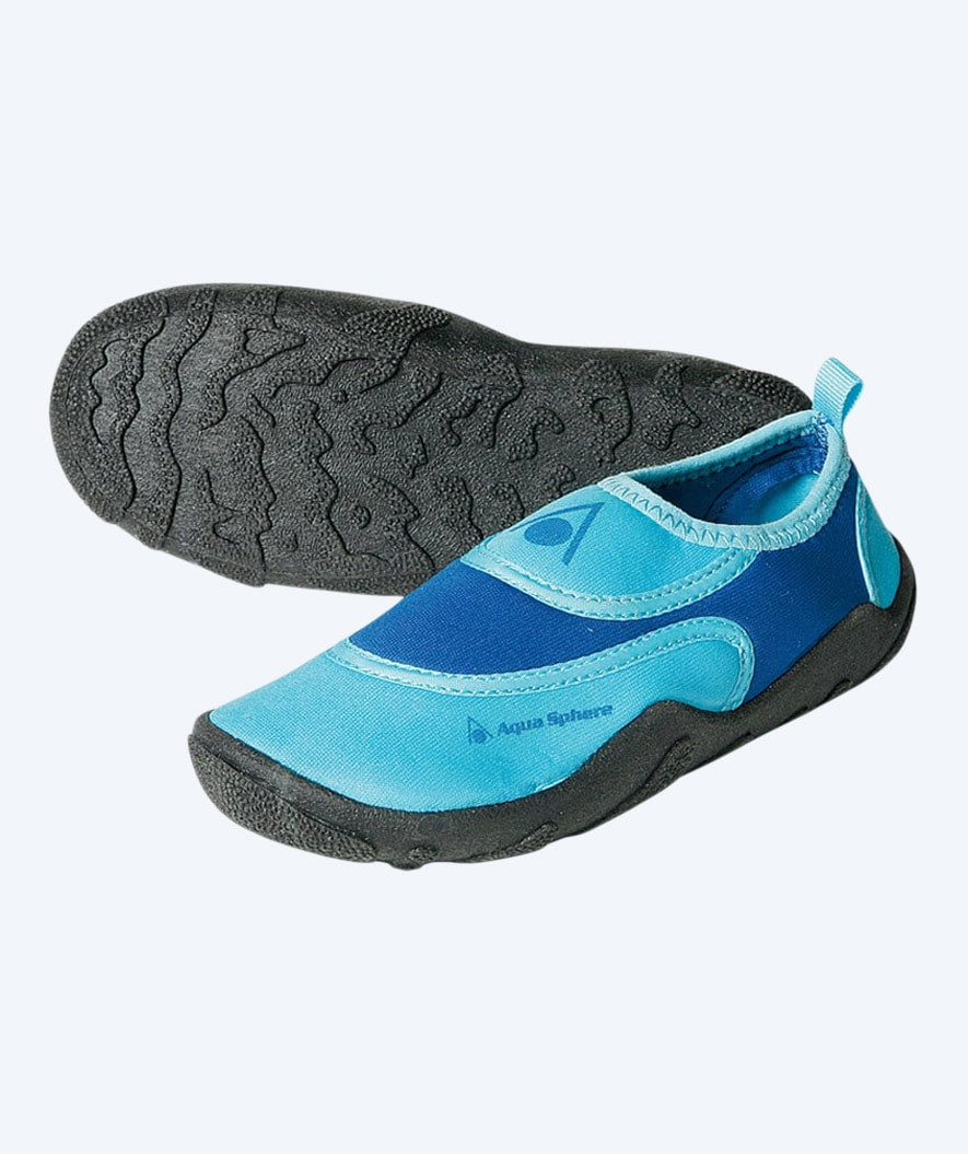 Aquasphere Neopren Schwimmschuhe für Kinder - Beachwalker - Hellblau