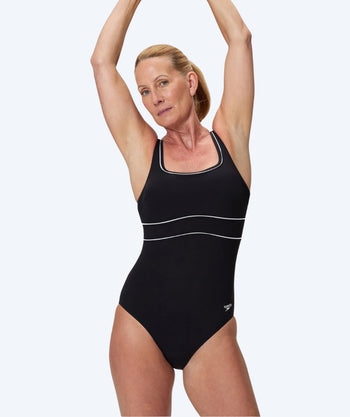 Speedo Badeanzug für Damen - Shaping ContourEclipse - Schwarz