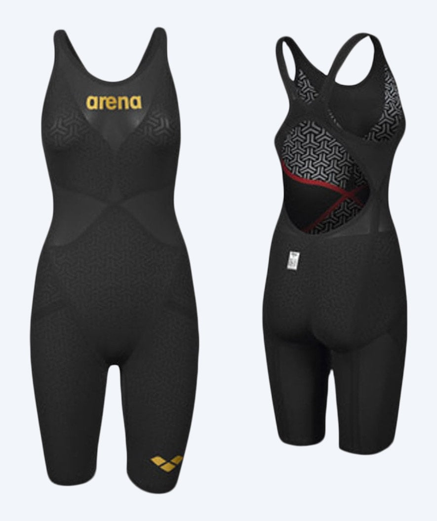 Arena Wettkampfanzug für damen - Powerskin Carbon Glide - Schwarz