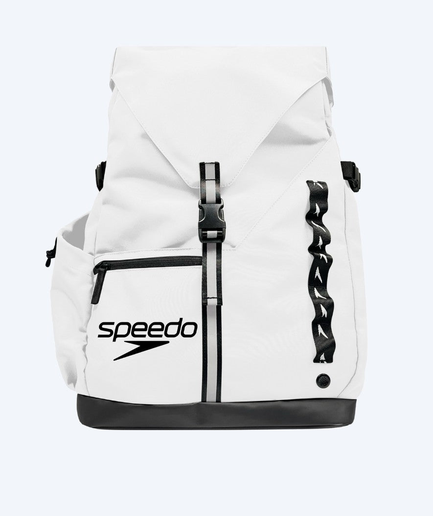 Speedo Schwimmrucksack - Pro Bag 45L - Weiß/Schwarz