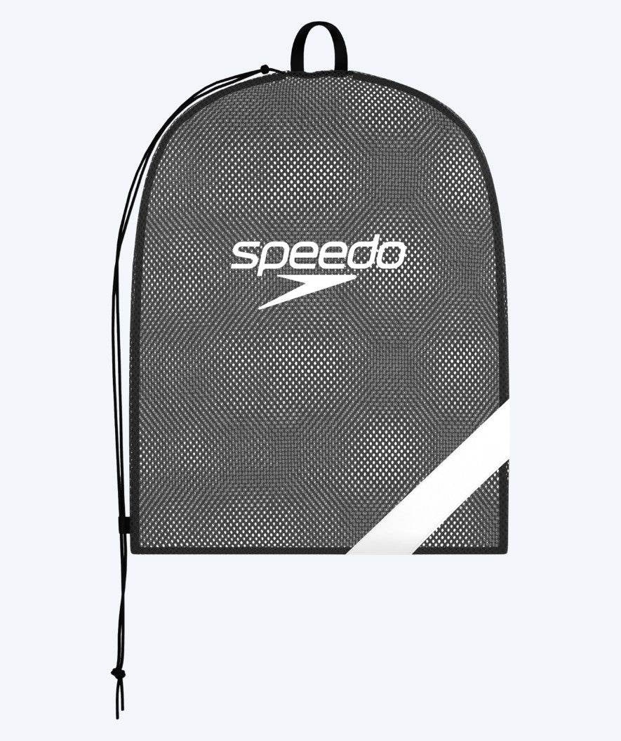 Speedo Netzbeutel zum Schwimmen - Team Mesh Bag XL - Schwarz