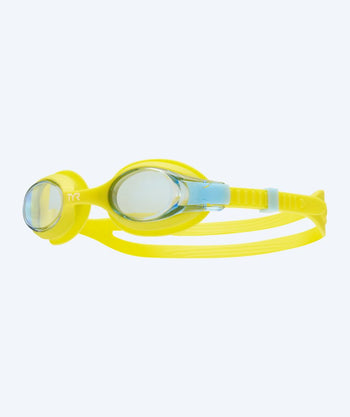TYR Schwimmbrille für Kinder - Swimple - Gelb/Blau