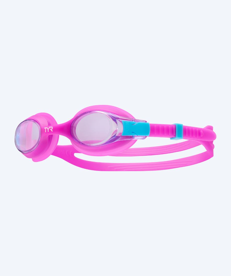 TYR Schwimmbrille für Kinder - Swimple - Lila/Blau