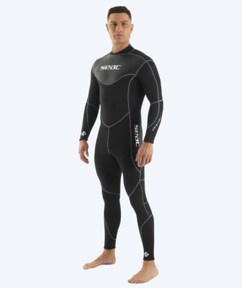 SEAC Neoprenanzug für Herren - Sense (3mm) - Schwarz/Grau
