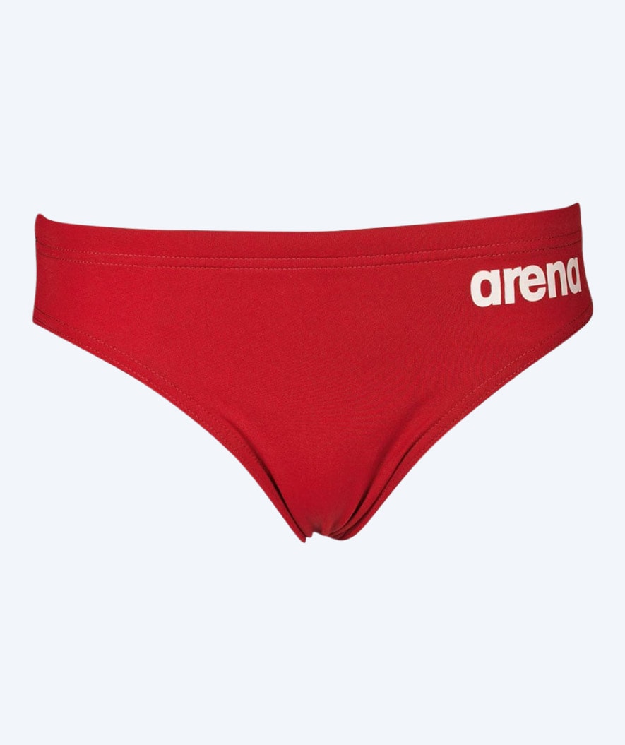 Arena Briefs Badehose für Herren - Solid – Rot