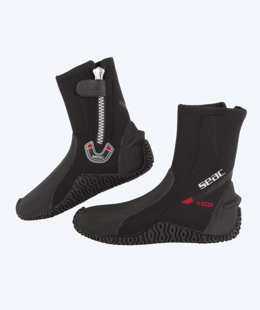 SEAC Neopren Füsslinge für Erwachsene - Basic - Schwarz