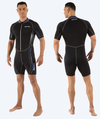 SEAC Neoprenanzug für Herren - Trendy (2,5mm) - Schwarz/Blau