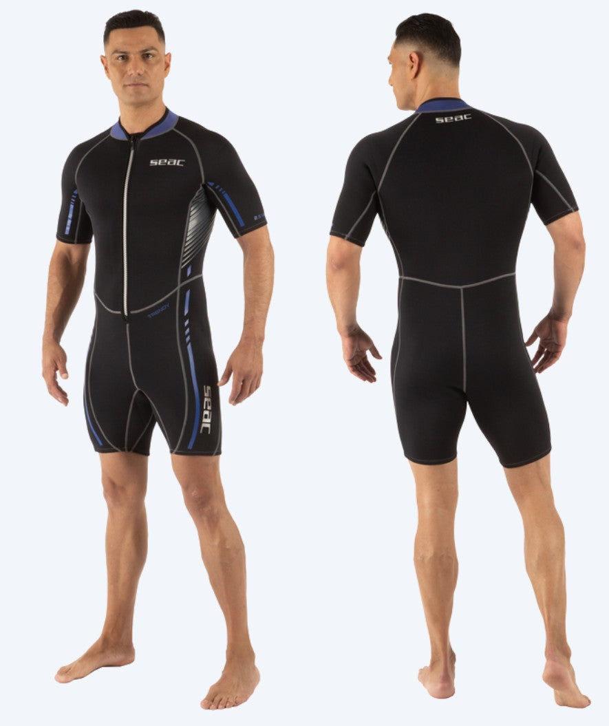 SEAC Neoprenanzug für Herren - Trendy (2,5mm) - Schwarz/Blau