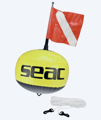 SEAC Tauchboje - Sferica - Gelb/Orange