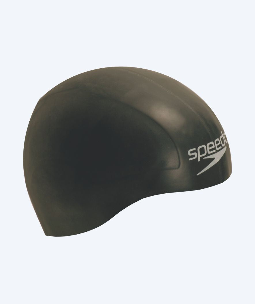 Speedo Wettkampf Badekappe - Aqua V - Schwarz