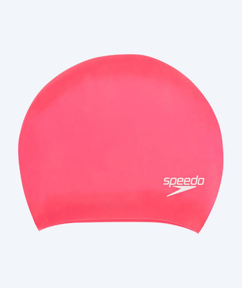 Speedo Badekappe für langes Haar - Rosa